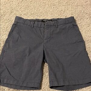Nordstrom Charcoal Flat Front Men's Shorts